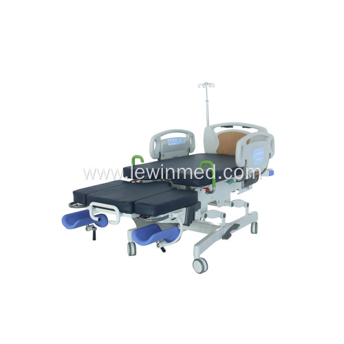 Electric multifunction obstetric bed